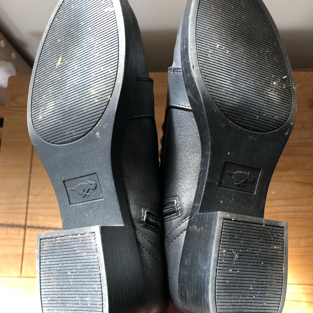 Rocket ๐ Dog Leather Moto Boots - Picture 6 of 9